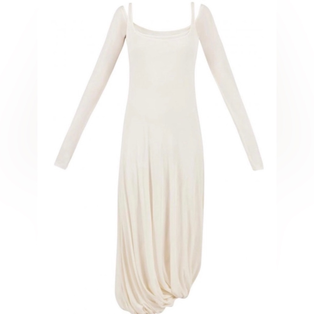 Subtle Studios Layered Balloon Dress Sz Small
